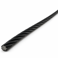 Câble d'entraînement fonctionnel en acier 7*19 haute résistance pour machines d'exercice multi-stations