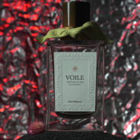 Étiquettes personnalisées de luxe pour flacons de parfum, autocollants en papier texturé avec gaufrage à sec et dorure à chaud or mat
