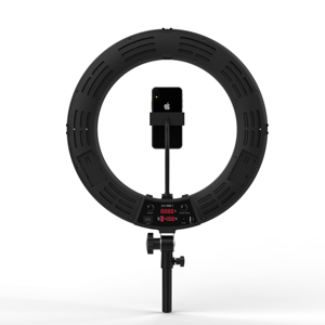 Usine 18 pouces 480 pièces Kit d'éclairage annulaire <span class=keywords><strong>LED</strong></span> bicolore <span class=keywords><strong>pour</strong></span> smartphones/appareils photo numériques <span class=keywords><strong>avec</strong></span> support de <span class=keywords><strong>trépied</strong></span> support de téléphone - Product Image 1
