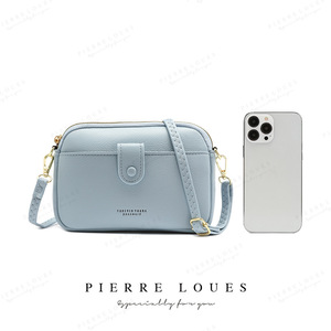 กระเป๋าสะพายไหล่ผู้หญิง Pierre Loues ความจุขนาดใหญ่ ปิดด้วยซิป กระเป๋าสะพายข้างสำหรับใช้ในชีวิตประจำวัน - Product Image 4