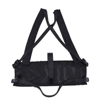 YAKEDA Gilet tactique léger MOLLE camouflage, porte-plaques, sac de poitrine pour entraînement extérieur et chasse