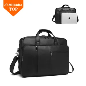 Erkekler ofis iş omuzdan askili çanta PU yönetici evrak çantası lüks Laptop çantası kalite erkekler tek kollu çanta evrak