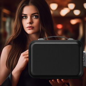 YHX cứng-shell thiết kế chống cháy hộp tiền với khóa tiền mặt tổ chức cho A5 tài liệu và tiền mặt chống cháy túi - Product Image 6