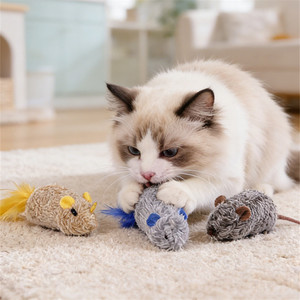 Juguetes <span class=keywords><strong>de</strong></span> Ratón <span class=keywords><strong>de</strong></span> Peluche con Catnip para <span class=keywords><strong>Gatos</strong></span>, con Cola <span class=keywords><strong>de</strong></span> Plumas, Juguetes Interactivos para Masticar para Gatitos, Juguetes Rellenos <span class=keywords><strong>de</strong></span> Catnip para <span class=keywords><strong>Gatos</strong></span> - Product Image 2