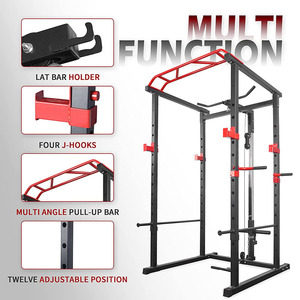 Équipement de musculation pour salle de sport commerciale, rack de squat pour la musculation, machine Smith multifonctionnelle réglable pour l'entraînement de force olympique. - Product Image 5