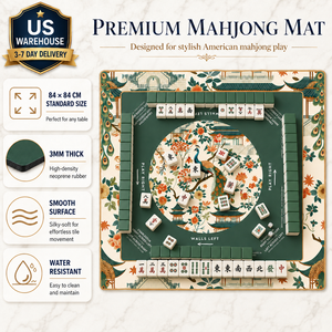 Tappetino Pieghevole di Lusso per Mahjong, Silenzioso, Impermeabile, Antiscivolo, Ecologico, per Feste in Casa e Ritrovi di Amici - Product Image 1