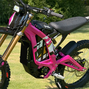 Nouvelle Moto Tout-Terrain Électrique Surron Pas Chère pour Adultes 8KW, Vélo de Montagne Léger X Dirt 60V40Ah, Moto Sur Ron LBX - Product Image 4