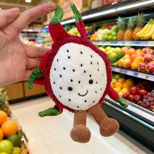 Venta al por mayor <span class=keywords><strong>de</strong></span> fábrica/OEM: Adornos <span class=keywords><strong>de</strong></span> peluche con diseño <span class=keywords><strong>de</strong></span> verduras, alimentos y frutas, juguete infantil, regalo reconfortante - Product Image 4