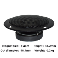 Échantillon gratuit 3 pouces 55mm Aimant Tweeter Haut-Parleur Accessoires pour Line Array Speaker System