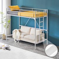 Lit mezzanine moderne Offre Spéciale avec lit superposé en métal de bureau pour adultes gain de place