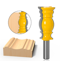 L-N240 1 pièces 1/2 "12mm tige 12.7mm grande ligne couteau couronne moulage routeur Bit Tenon Cutter pour bois bois fraise