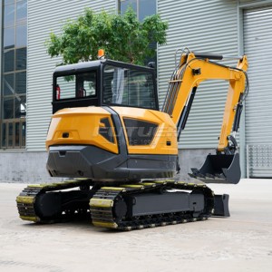 Excavatrice haute performance de 6,5 tonnes avec cabine pour la construction, livraison gratuite, <span class=keywords><strong>vente</strong></span> promotionnelle - Product Image 5