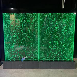 Decorative bubble wall <b>led</b> water in acrylic panel water bubble lamp bubble water wall <b>bar</b> - Product Image 3