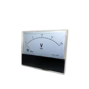 YT正および負のミリ電圧計50mv双方向75mv100mvポインター小電圧計59C2DC電圧計