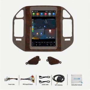 Aplicable a Mitsubishi Pajero V73 Navegador de pantalla vertical Control central de coche Navegación GPS Reproductor multimedia - Product Image 1