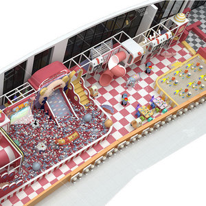 Centro de entretenimiento familiar Pokiddo, trampolines para niños y adultos, parques infantiles para interiores, parque de atracciones, toboganes de cuerno, pozo de bolas - Product Image 1