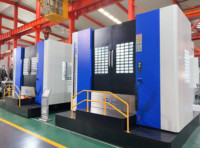 Centre d'usinage horizontal CNC HMC GUOSHENG HME80S à poste unique pour fraisage, perçage, alésage et ébavurage