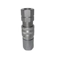 Modèle exclusif d'usine, norme ISO16028, acier au carbone, nouveaux raccords, accouplement hydraulique à déconnexion rapide, 1/4 BSP/NPT, 15-35MPA