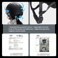 Casque d'équitation professionnel respirant en PC+ABS pour sports de plein air et compétitions de vitesse