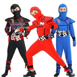 Disfraz Infantil de Ninja Japonés para Halloween de HP, Traje de Cosplay para Carnaval y Actuaciones Escénicas con Accesorios - Product Image 1