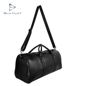 맞춤형 여행 가방 핸드 캐리 블랙 스포츠 짐 가죽 위켄더 오버나이트 더플 러기지 맞춤형 가죽 여행 가방 남성용 - Product Image 5