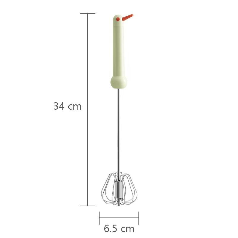 เครื่องตีไข่กึ่งอัตโนมัติ Bird [ขนาดใหญ่ สีเขียว]