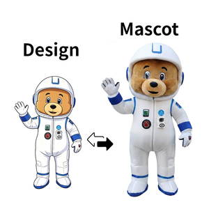 Costume de mascotte gonflable personnalisé pour adulte, animal, Noël, Halloween, fête, cosplay, avec casque, promotion de marque, MOQ 1 pièce - Product Image 3