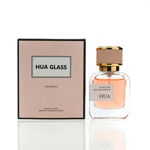 Chất Lượng Cao Phẳng Vuông Rỗng Thiết Kế Mới Chai Nước Hoa Thủy Tinh Da Nắp 30Ml 50Ml 100Ml Uốn Phun Tùy Chỉnh Bao Bì Hộp - Product Image 4