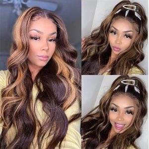 Blonde Ombre Highlight cheveux humains U partie perruques pour les femmes noires, brésilien Remy u partie perruque de cheveux humains, personnalisé péruvien u partie perruque - Product Image 6