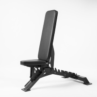 Banc de musculation pliable et réglable avec support - Équipement de fitness en métal pour la musculation et l'entraînement en salle