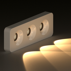 Cao Cấp Siêu Mỏng Vuông Trần Downlight Có Thể Điều Chỉnh Duy Nhất/Dual/Ba/Đa-Đầu Thay Đổi Độ Sáng Chống-Lóa LED Đèn Nồi Đèn - Product Image 4