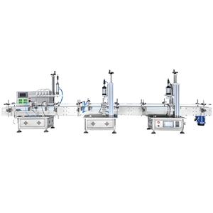 Línea Automática de Llenado de Perfumes y Aceites Esenciales con Máquina de Tapado, Sellado y Alimentación Automática de Tapas - Product Image 1