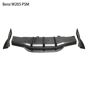 Diffuseur arrière en fibre de carbone style PSM pour Classe C W205 4 portes 2015-2021 - Product Image 5