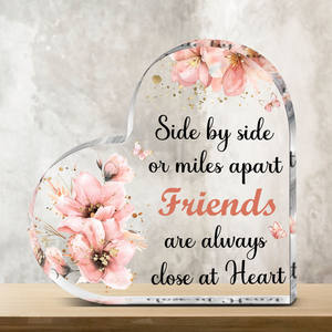 1 recuerdo de corazón de acrílico para amigos/ Hermanas: regalo perfecto para el Día de San Valentín y <span class=keywords><strong>cumpleaños</strong></span> - Product Image 5