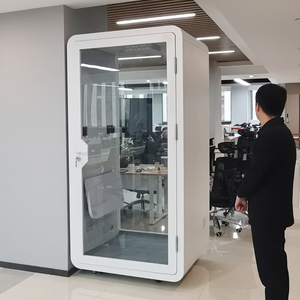 Cách âm cabin di chuyển văn phòng Pod âm thanh gian hàng điện thoại gian hàng văn phòng im lặng gian hàng cho văn phòng xây dựng - Product Image 5