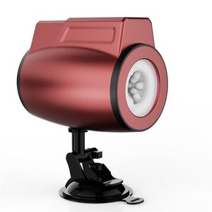 Giocattoli Maschili Bestseller Impermeabili con Controllo a Pulsante Singolo Vibrazione Rotazione Telescopica Stimolazione Realistica Masturbatore Maschile - Product Image 2