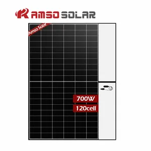 Высокое качество 210 мм 650 Вт 660 Вт 670 Вт 700 Вт Ac с внешними модулями солнечной панели