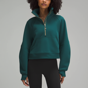 Sudaderas con Capucha de Alta Calidad, Nuevas, con Logotipo Personalizado, 14 Pulgadas, con Cierre, para Mujer, de Algodón, Lisas, Talla Grande - Product Image 1