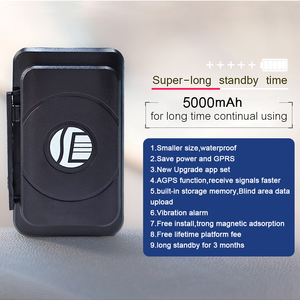 Dagps 4G Vệ Tinh Tài Sản GPS Mạnh Mẽ Từ Tính SOS Xe Chống Mất <span class=keywords><strong>Tracker</strong></span> Cho Xe 5000MAh Lớn Pin Định Vị Dài Chờ - Product Image 3