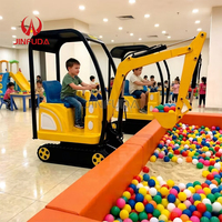 Mini simulateur de pelle pour enfants à pièces Nouvelle pelle d'amusement pour enfants dans le parc d'attractions