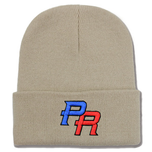 Chapeau en tricot brodé avec la lettre Porto <span class=keywords><strong>Rico</strong></span>, tendance européenne et américaine, unisexe, décontracté, polyvalent, chaud pour l'automne et l'hiver, bonnets - Product Image 6