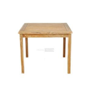 Table basse en teck vieilli de haute qualité, design simple et moderne, meuble de salon décoratif et écologique - Product Image 5