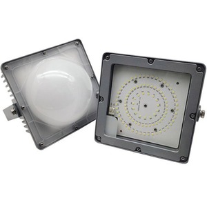 Reflector LED NFC9192 de 100W IP66 de alta luminosidad para montaje en pared, ideal para plantas de energía, ferrocarriles y plantas de coqueificación. - Product Image 3