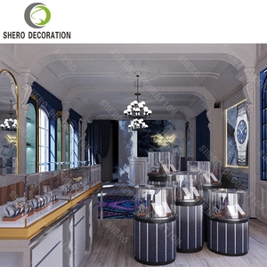 Vitrine à bijoux élégante à LED, présentoir à montres et bijoux, comptoir de présentation pour magasin - Meilleures ventes - Product Image 1