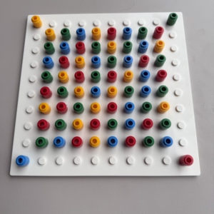 Trẻ em tương tác trò chơi ma thuật Platter CHA mẹ-con brainstork phát triển thông minh bóng tấm nhựa khối xây dựng - Product Image 3