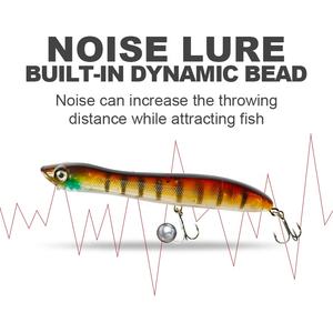 New Big Mouth topwater Popper Double Strike 17.5g intégré dans perle dynamique leurre bruyant - Product Image 4