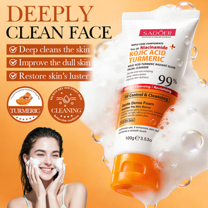 Crema Facial Limpiadora con Cúrcuma y Ácido Kójico - Product Image 1