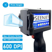 Nuevo Producto Impresora de Inyección de Tinta Portátil Multifuncional y Multilingüe para Metal, Plásticos, Ropa, Logotipos, Fechas, Números de Lote
