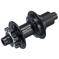 Moyeu arrière VTT KUZTM DHR2S4-SH 142 mm OLD, axe traversant 12 mm, 5 roulements étanches, 5 cliquets, 28/32/36H, frein à disque