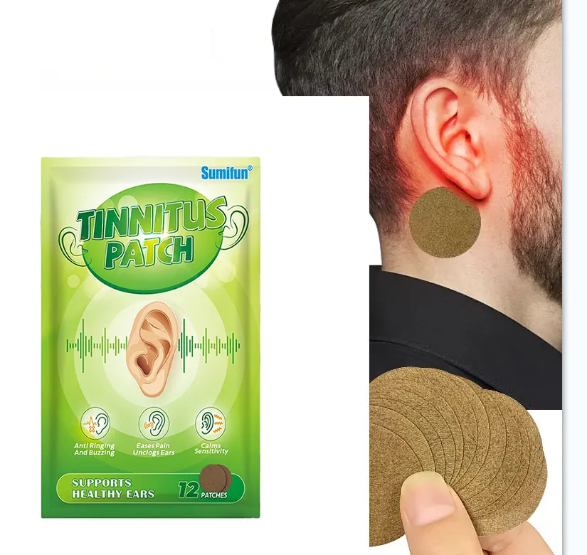 Relieve Ear Ringing Buzzing Tinnitus Treatment Health Care Hearing Loss Patch